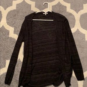 Maurices Black Lightweight Cardigan
